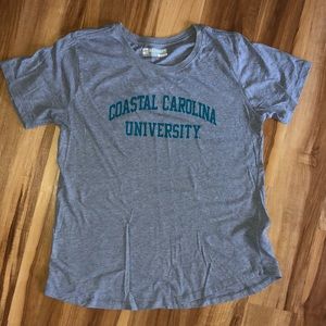 Coastal Carolina gray & teal t-shirt